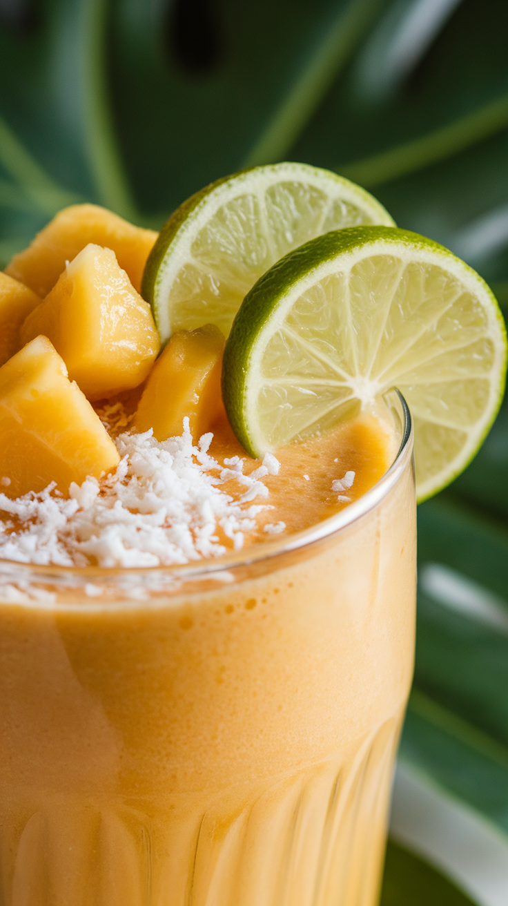 Papaya Lime Smoothie for a Tropical Summer Glow - papaya lime smoothie ingredients