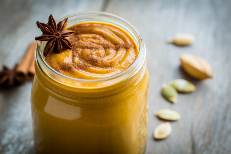 Pumpkin Spice Protein Smoothie for a Cozy Morning Reset - pumpkin spice protein smoothie