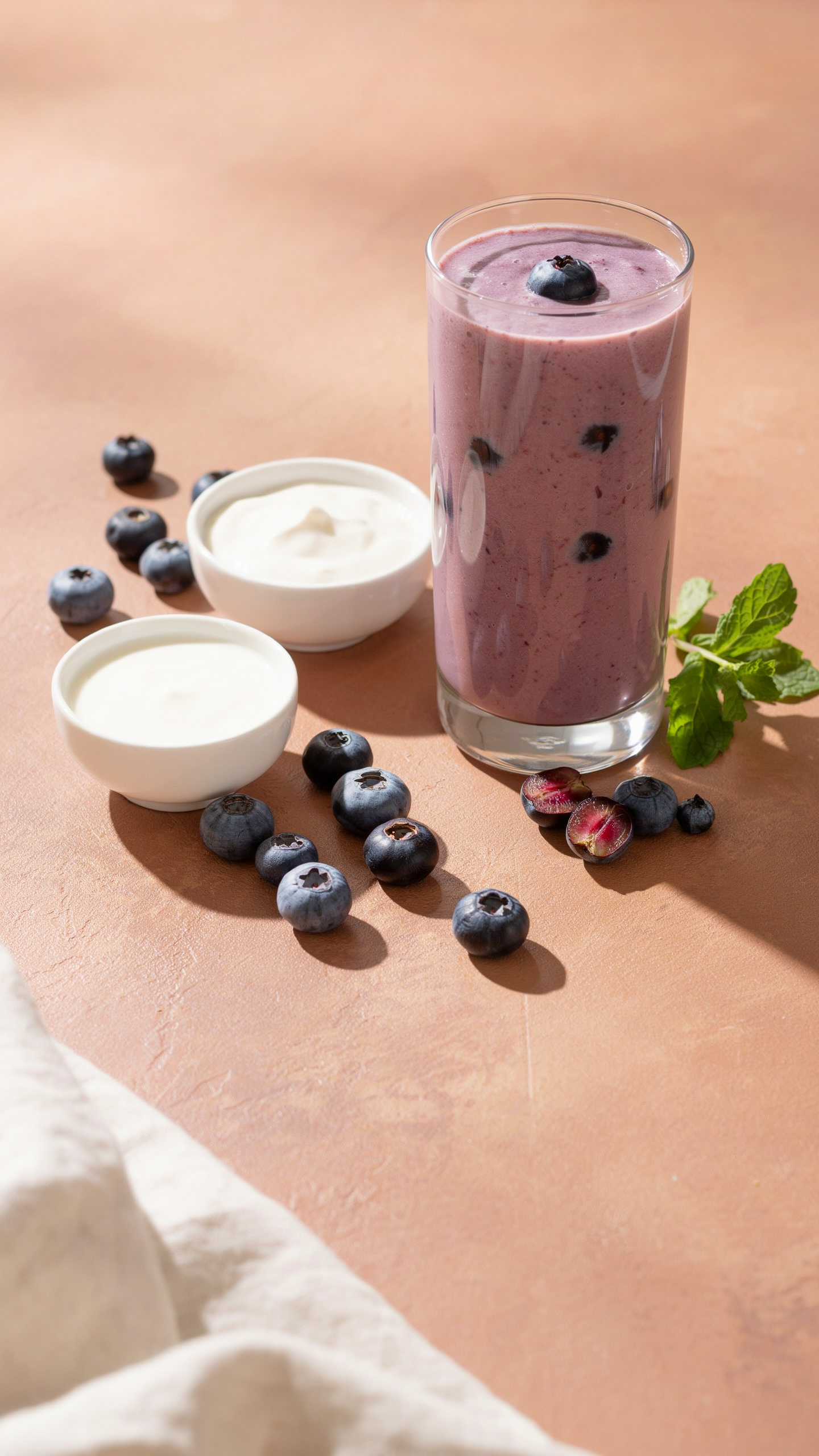 Blueberry Greek Yogurt Weight Loss Smoothie
