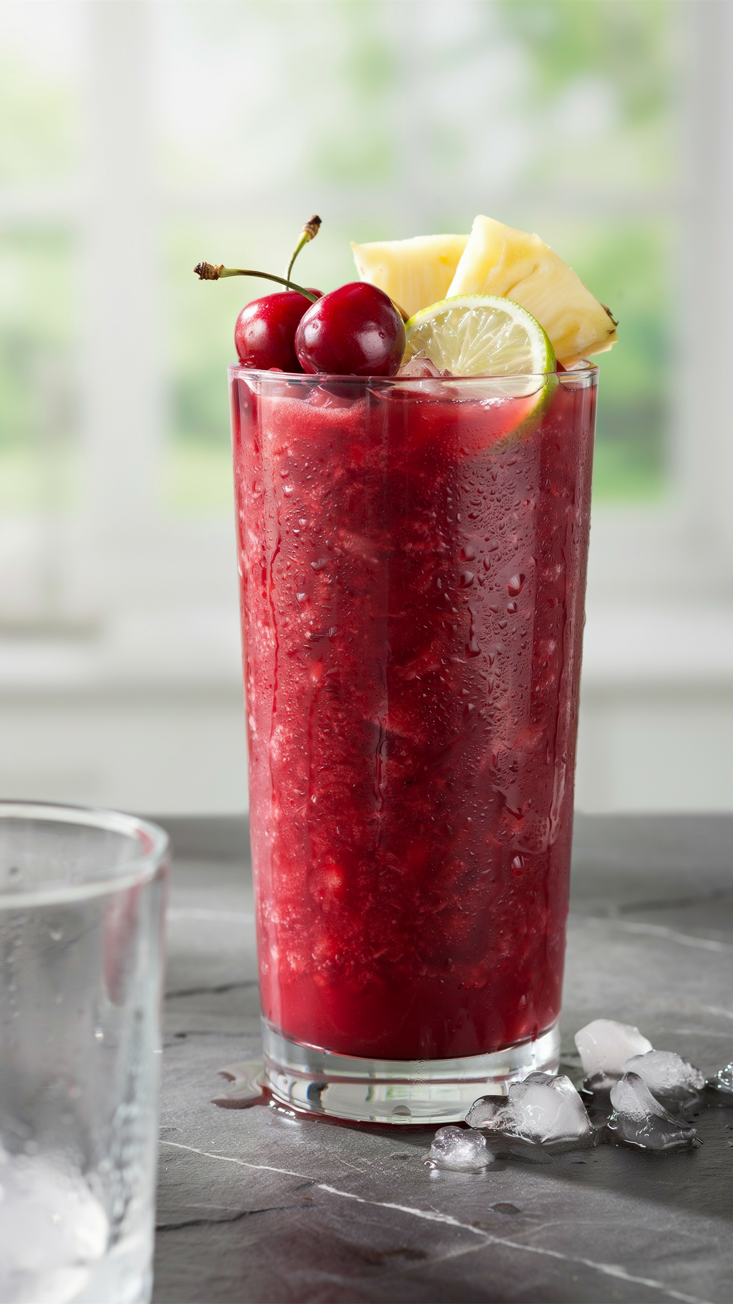 Frozen Cherry Pineapple Smoothie