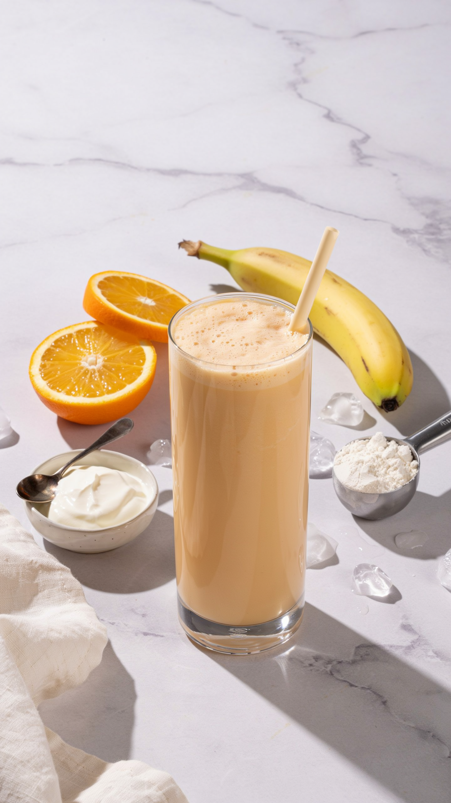High-Protein Orange Cream Smoothie