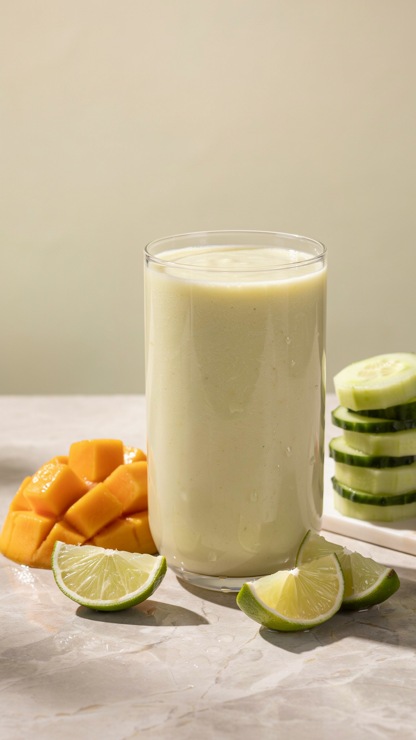 Mango Cucumber Lime Weight Loss Smoothie