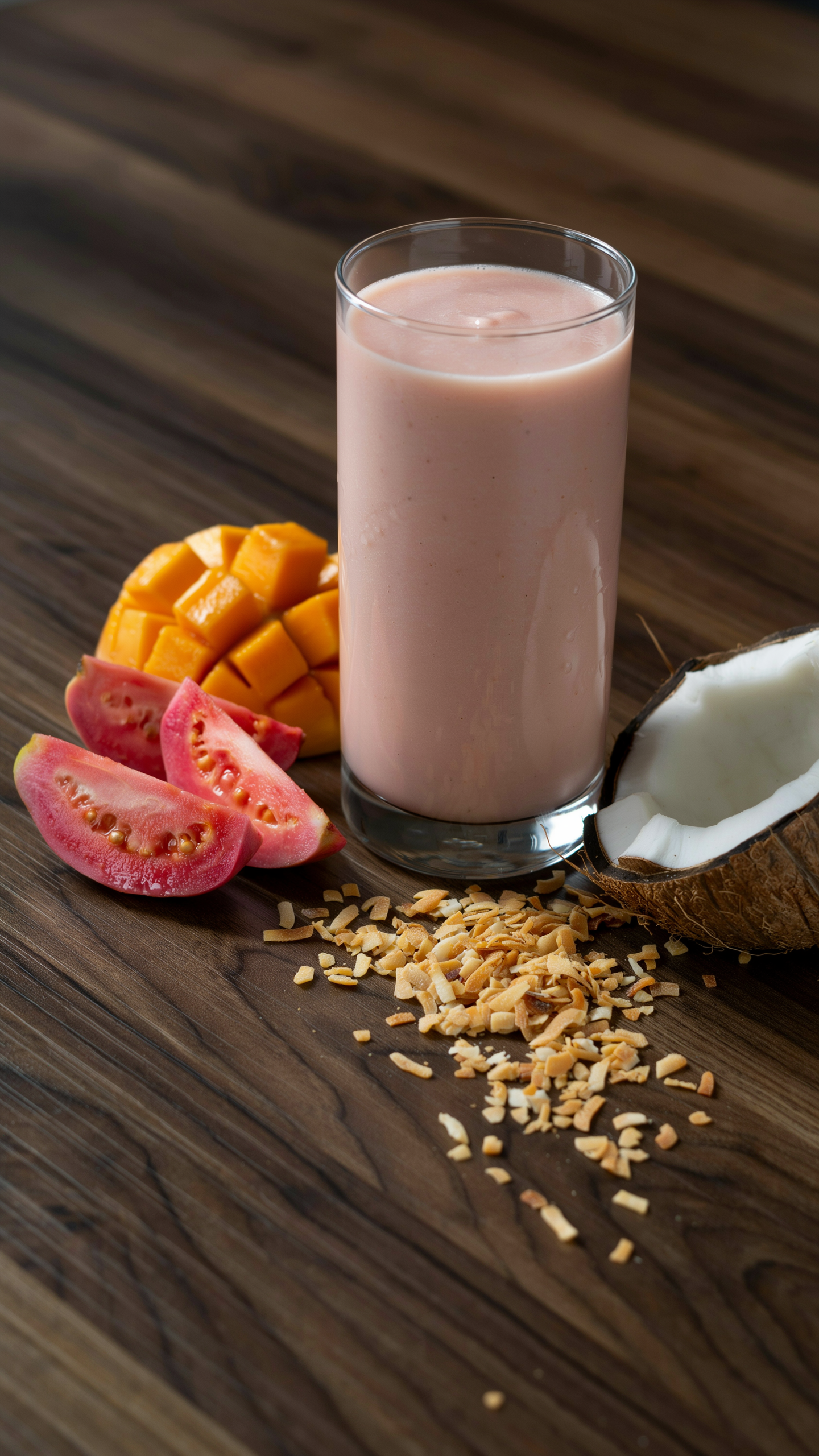 Mango Guava Coconut Smoothie