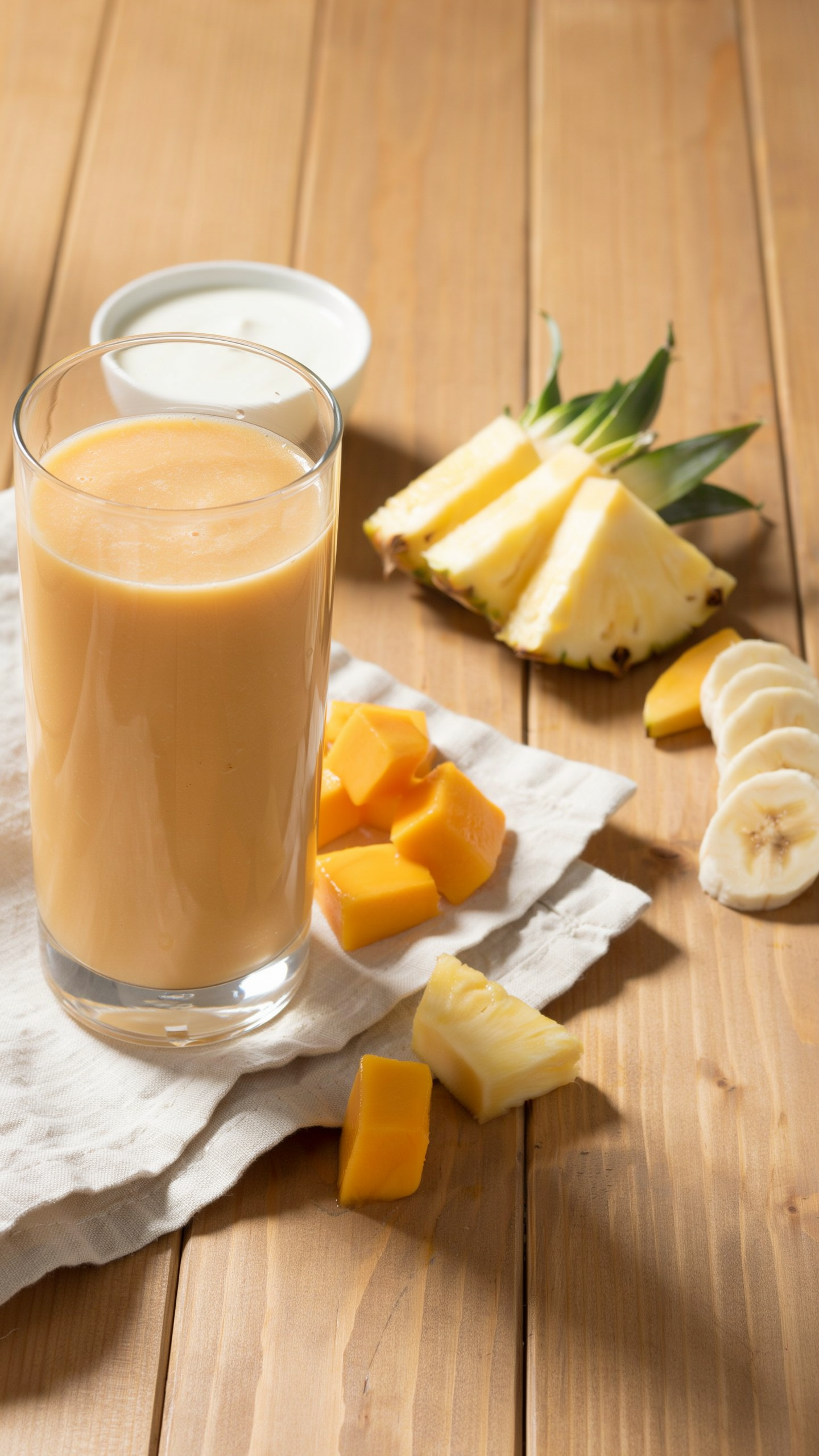 Mango Pineapple Sunrise Smoothie