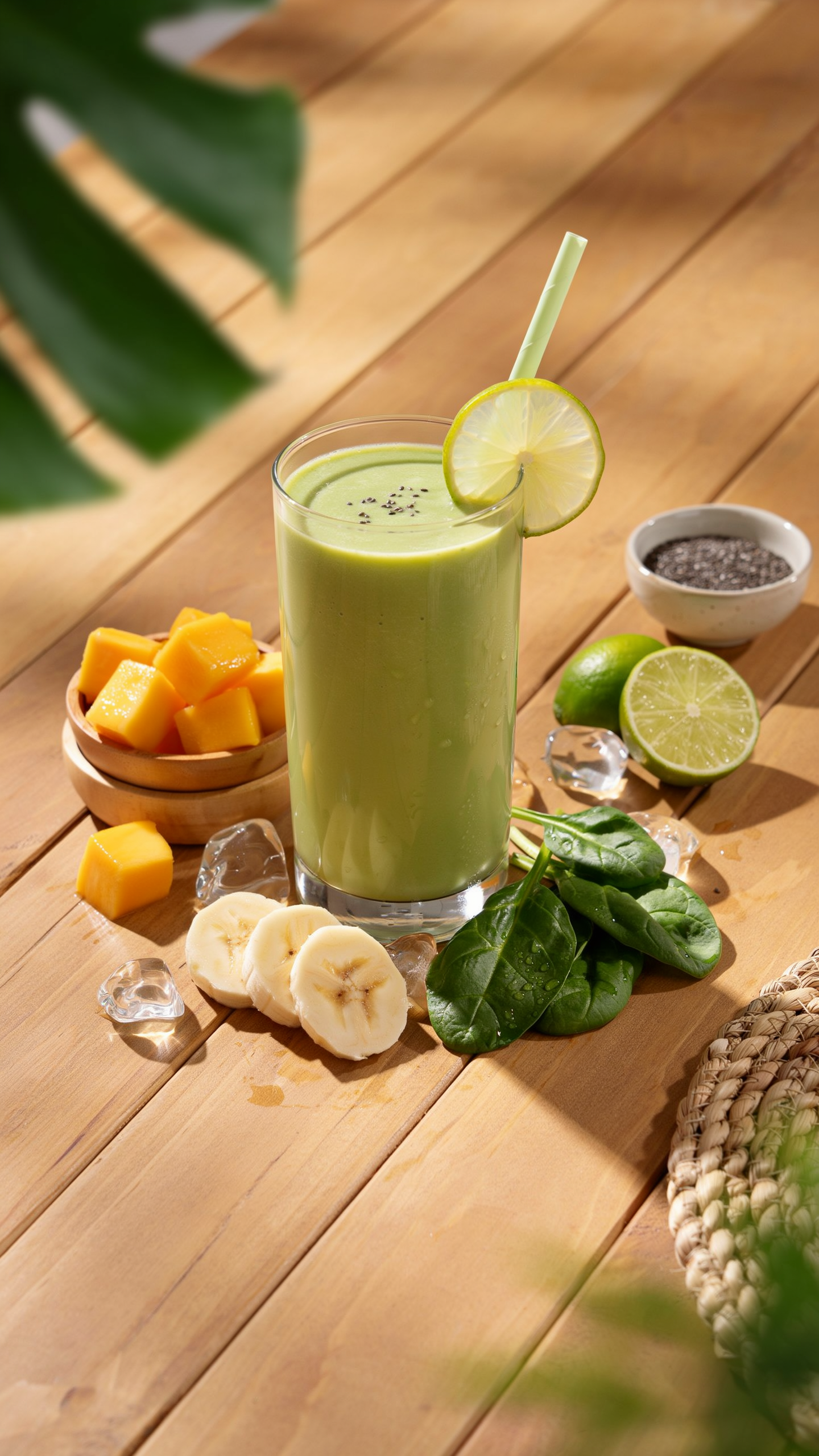 Mango Spinach Weight Loss Smoothie That Tastes Tropical