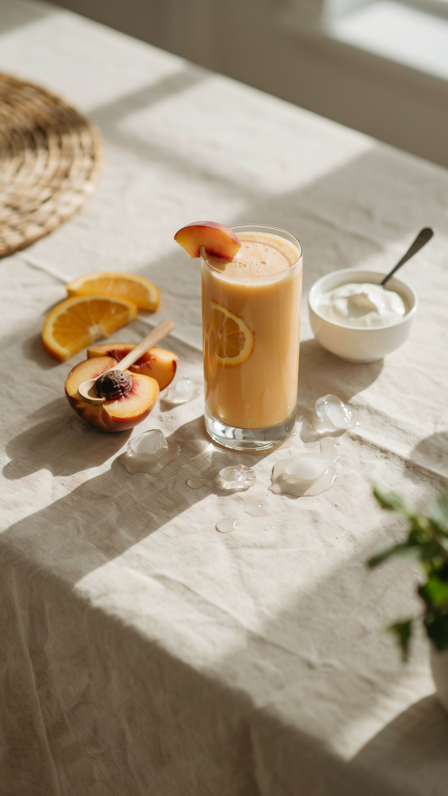 Orange Peach Creamsicle Smoothie