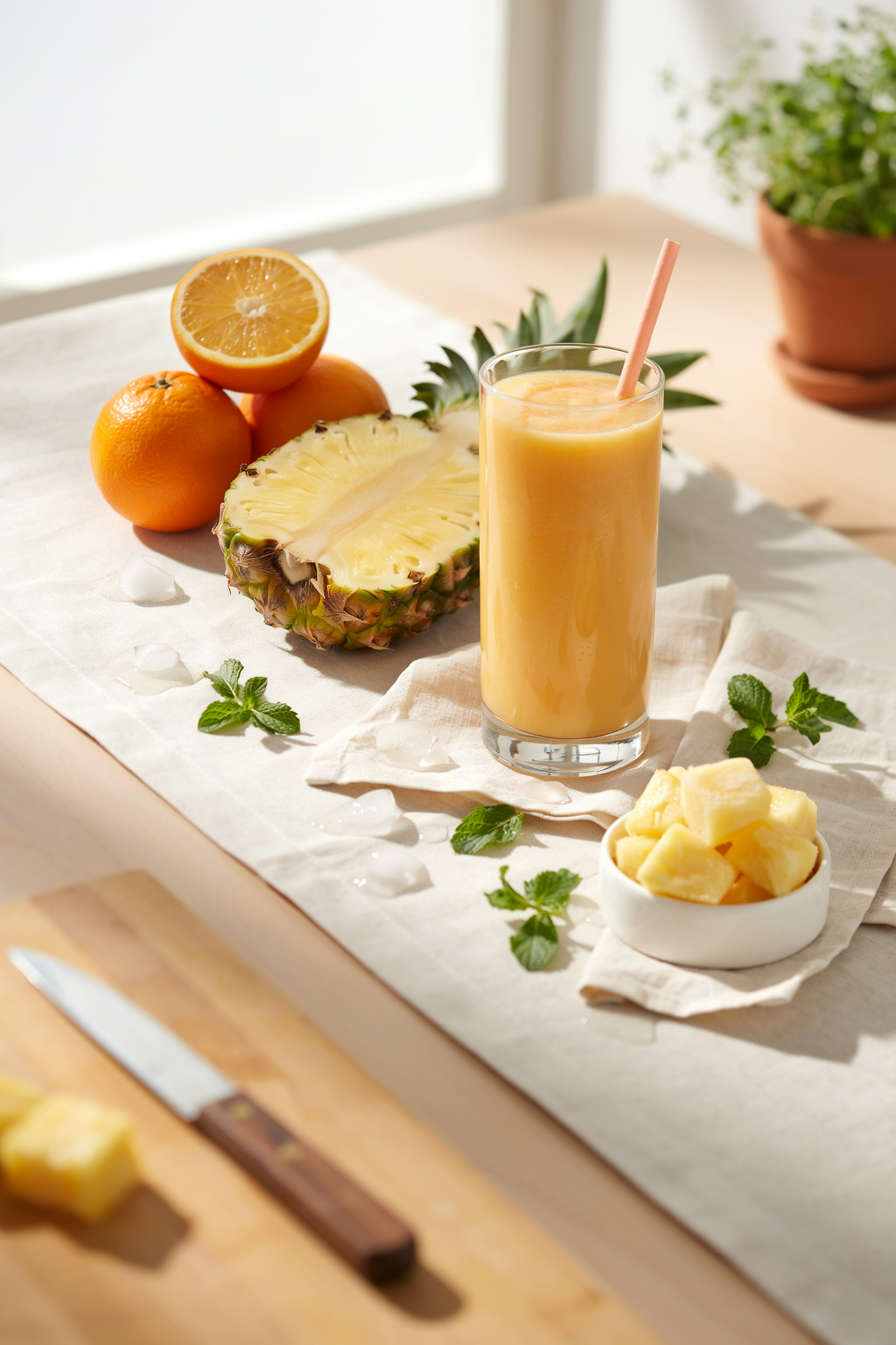 Orange Pineapple Creamsicle Smoothie