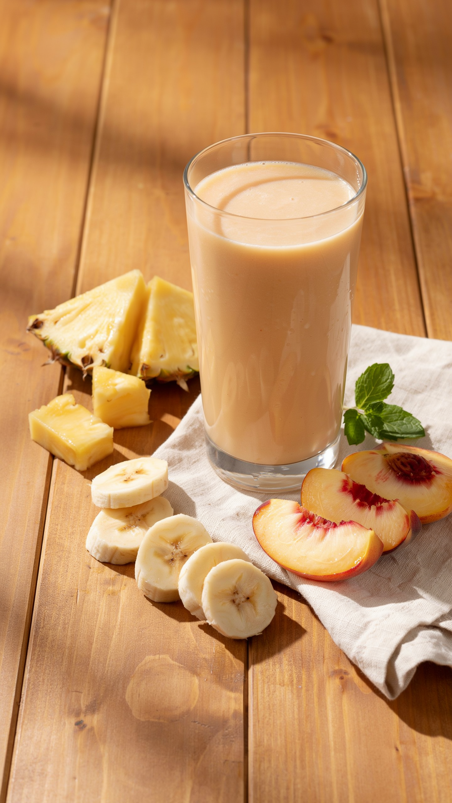 Peach Pineapple Banana Smoothie