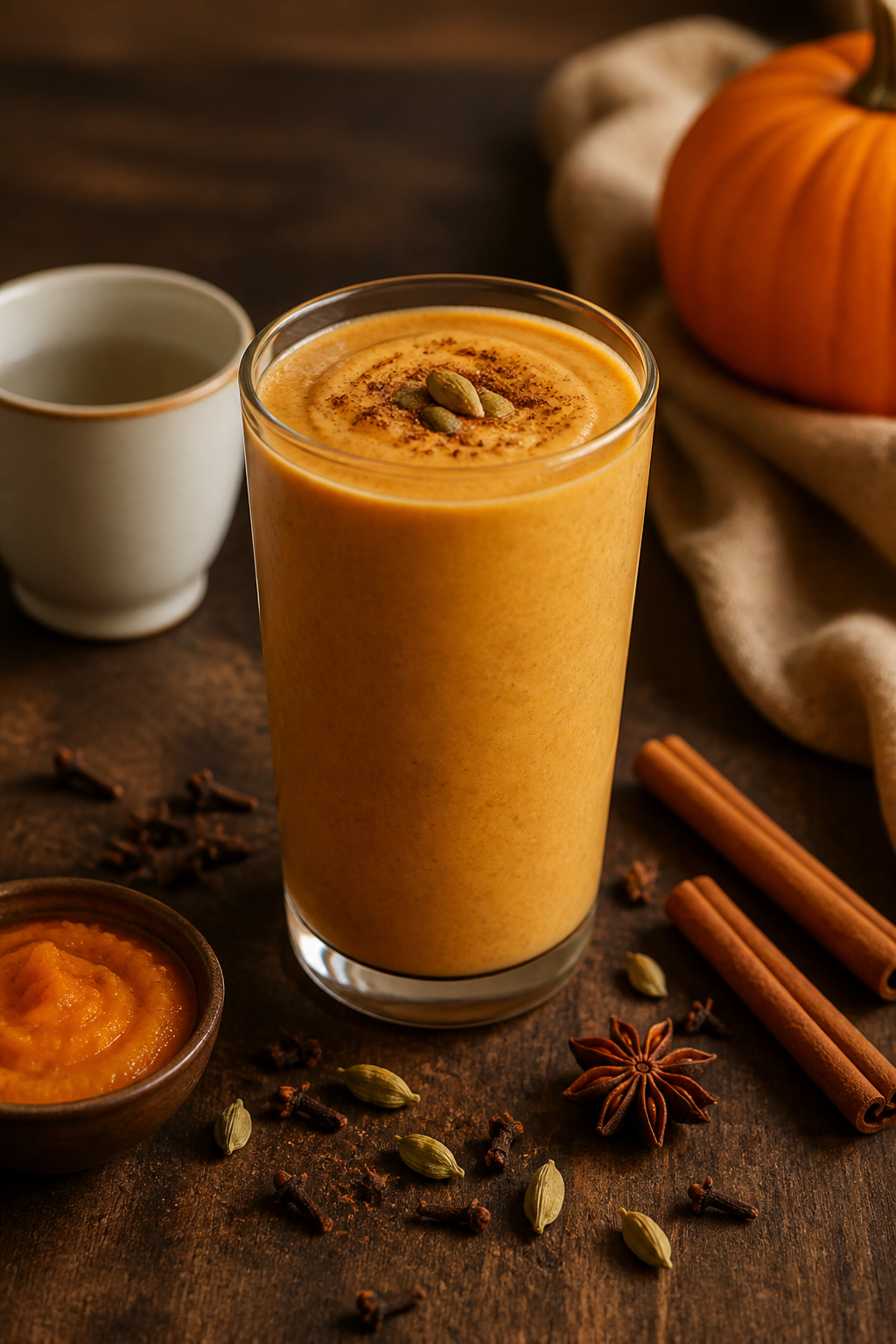 Pumpkin Chai Smoothie for Cozy Fall Mornings