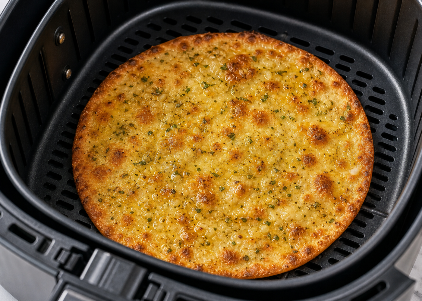 Air Fryer Tortilla Garlic Bread