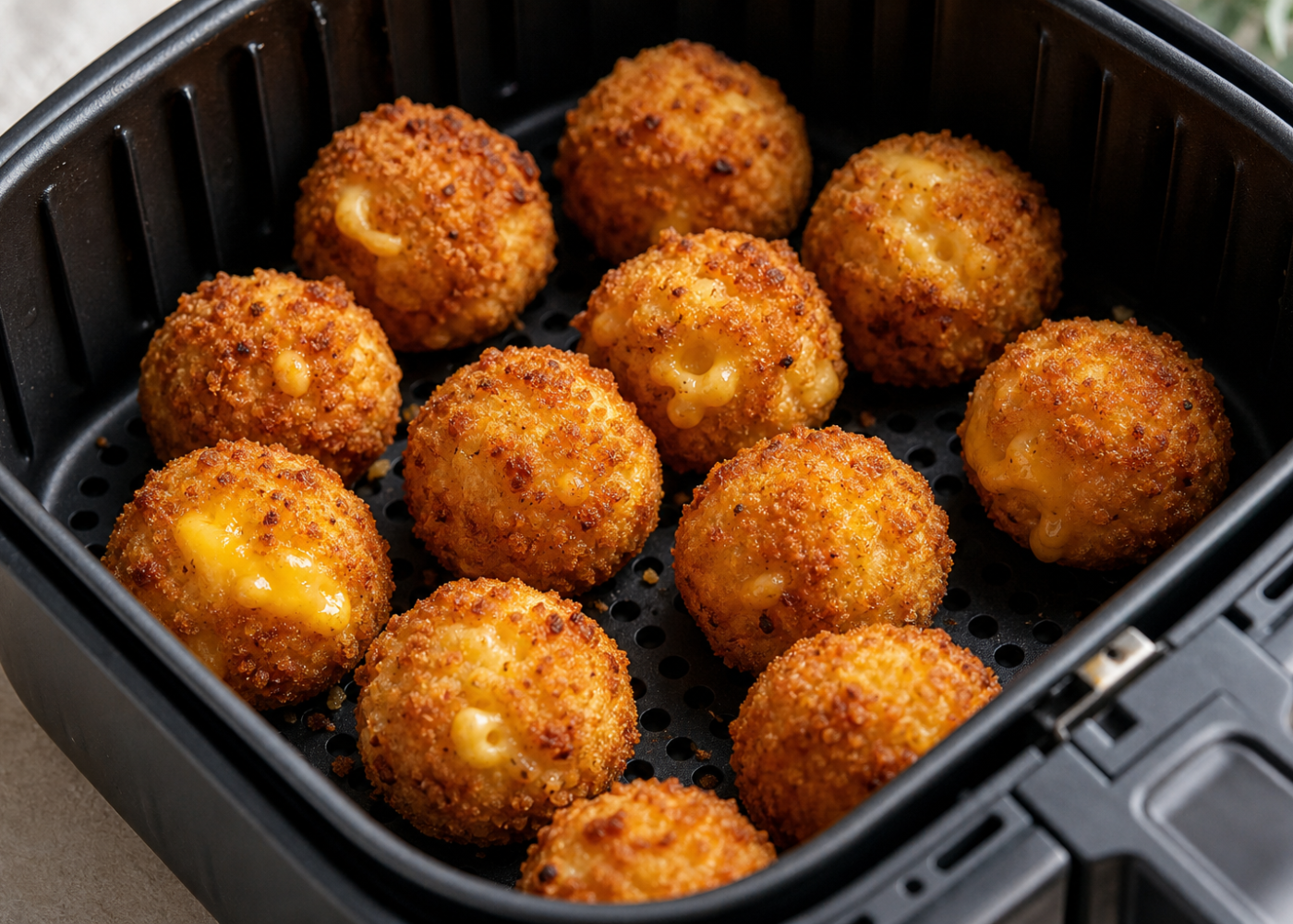 Crispy Air Fryer Mac and Cheese Balls