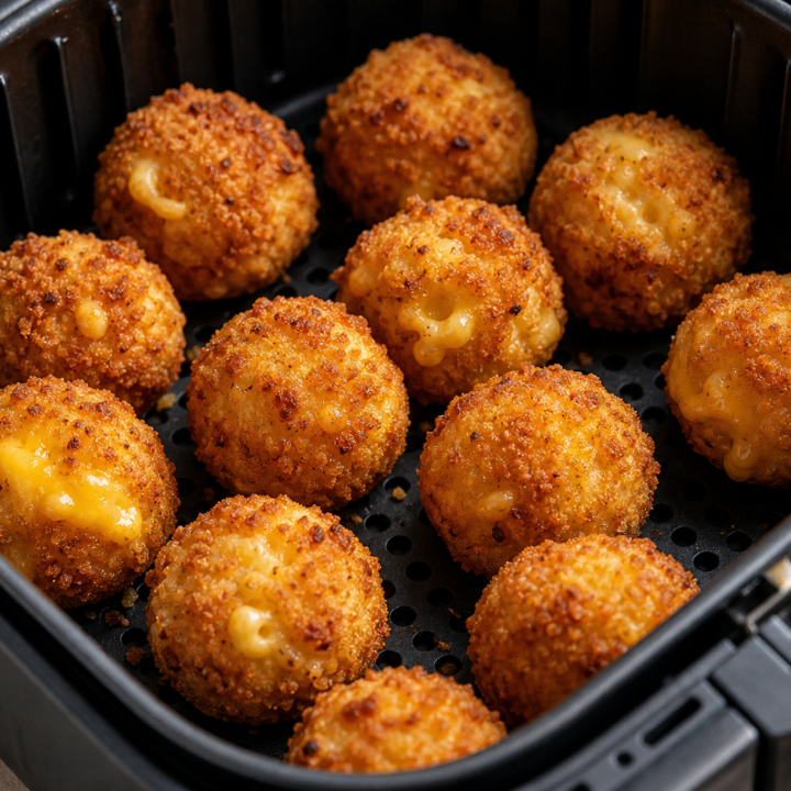 Crispy Air Fryer Mac and Cheese Balls
