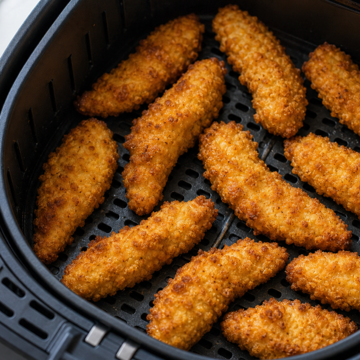 Frozen Chicken Strips in Air Fryer With Dipping Sauce