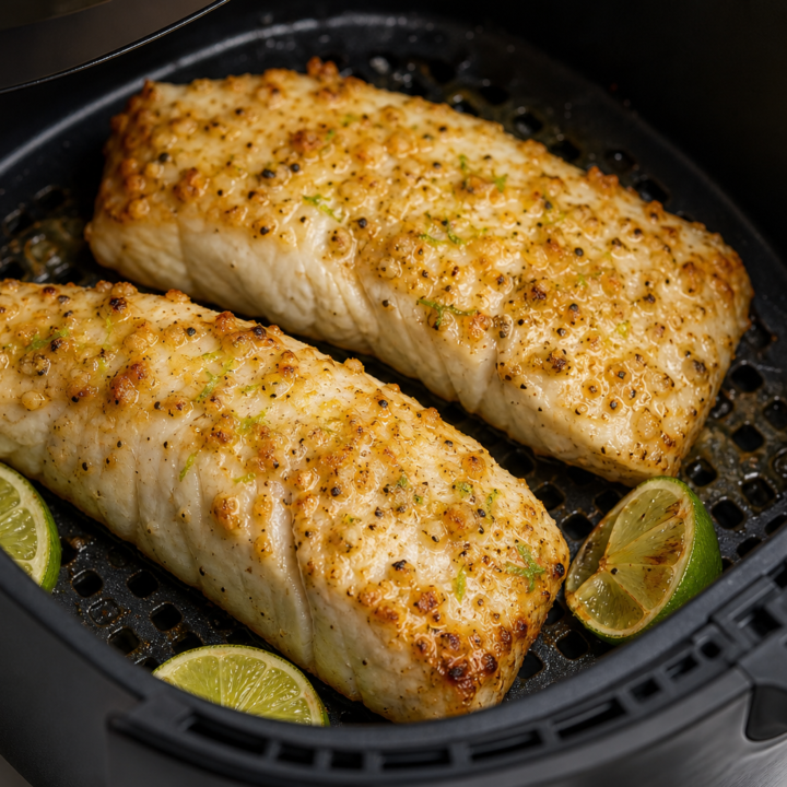 Garlic Lime Air Fryer Mahi Mahi